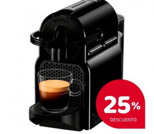 Máquina de Café / Nespresso / Inissia Negra / D40-US-BK-NE